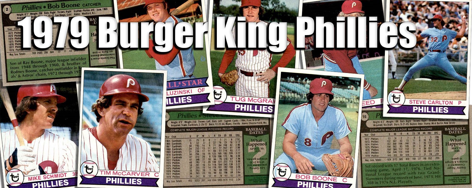 1979 Topps Burger King Phillies 